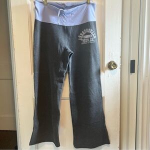 Aeropostale phys ed athletics division high waisted wide leg sweats size large